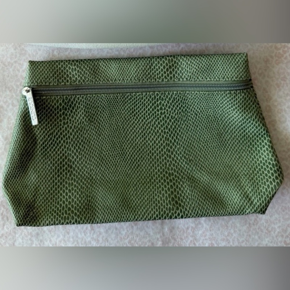 Clinique Green cosmetic Bag - new
